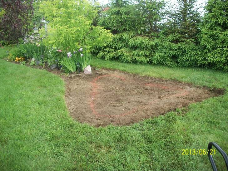 Construction Jardin d'eau