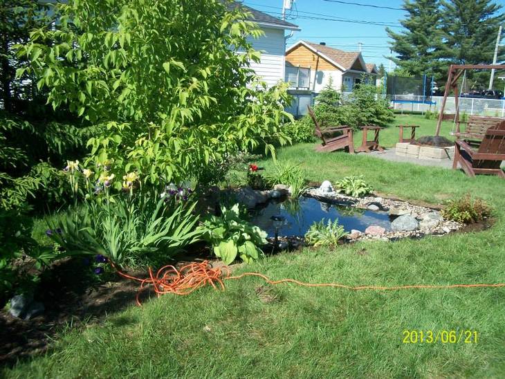 Construction Jardin d'eau
