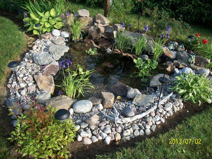 Construction Jardin d'eau