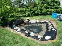 Construction Jardin d'eau