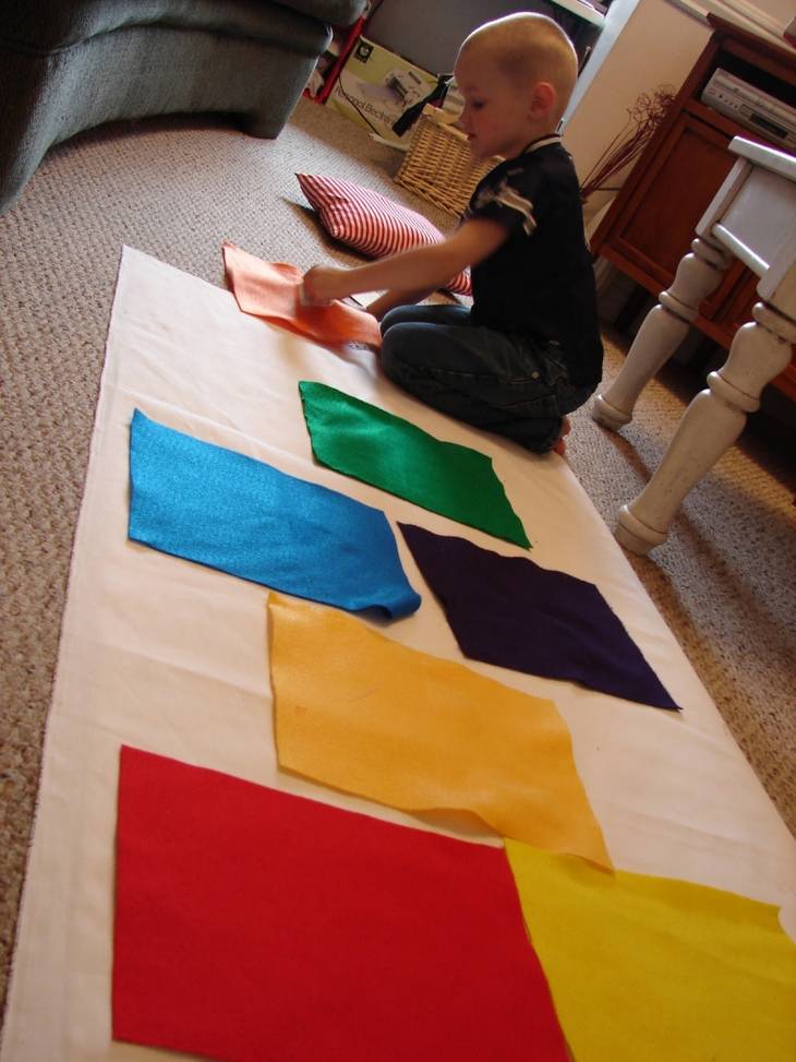 Tapis de jeu la marelle