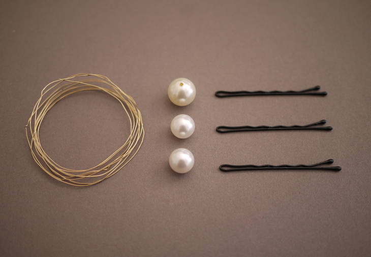 Epingles à cheveux avec perles