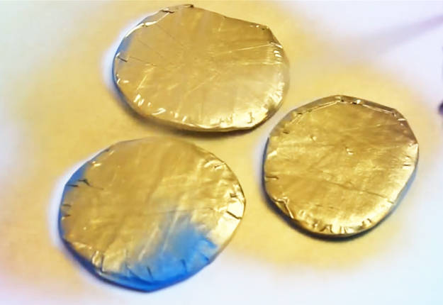 Dessous de verre imitation agate