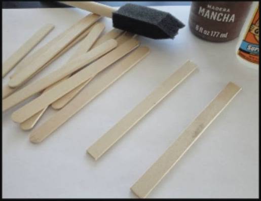 Sous-verres en forme de palettes