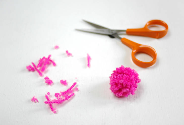 Magnets pompons
