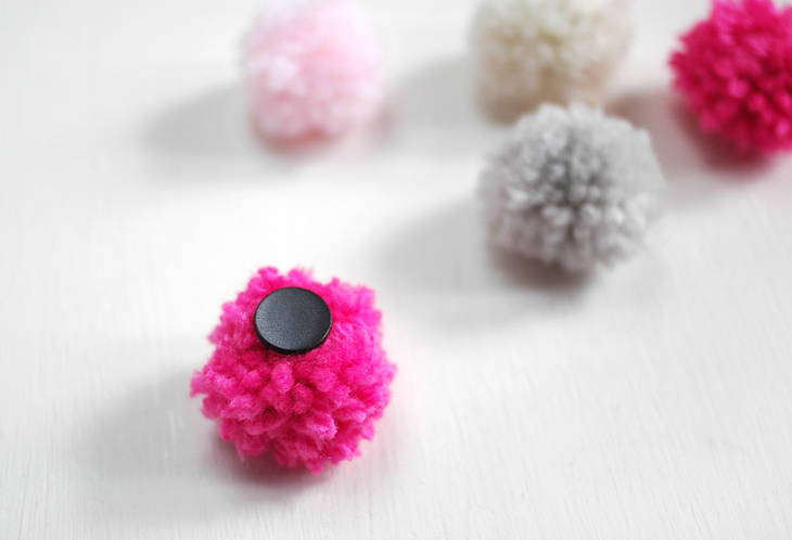 Magnets pompons