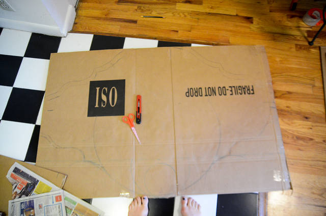 Fabriquer une tête de lit avec un carton