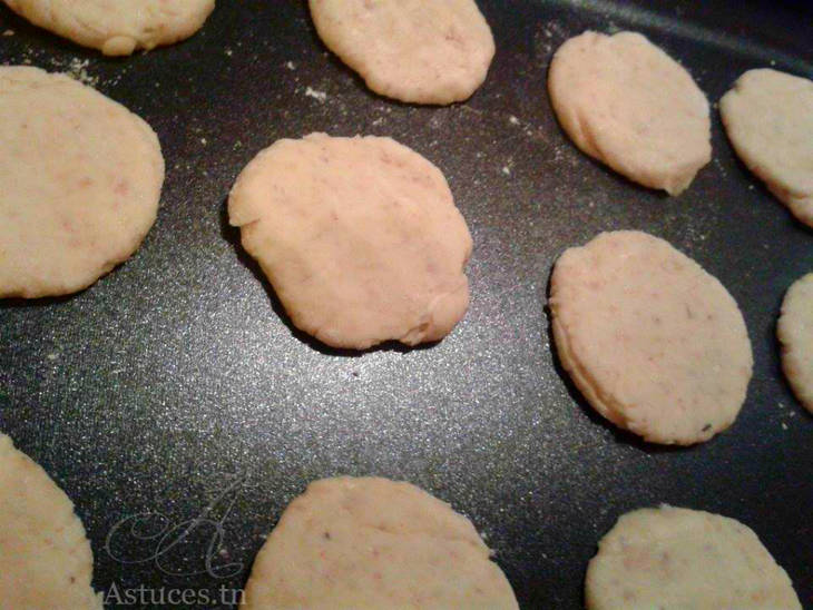 Cookies sésame et eau de fleur d'oranger