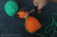 Bougeoirs citrouilles