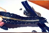 Bracelet de rockeuse avec une fermeture éclair