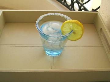 Décoration verre givre