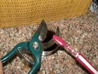 Enlever la rouille des outils en métal