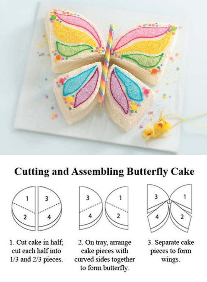 Gâteau papillon
