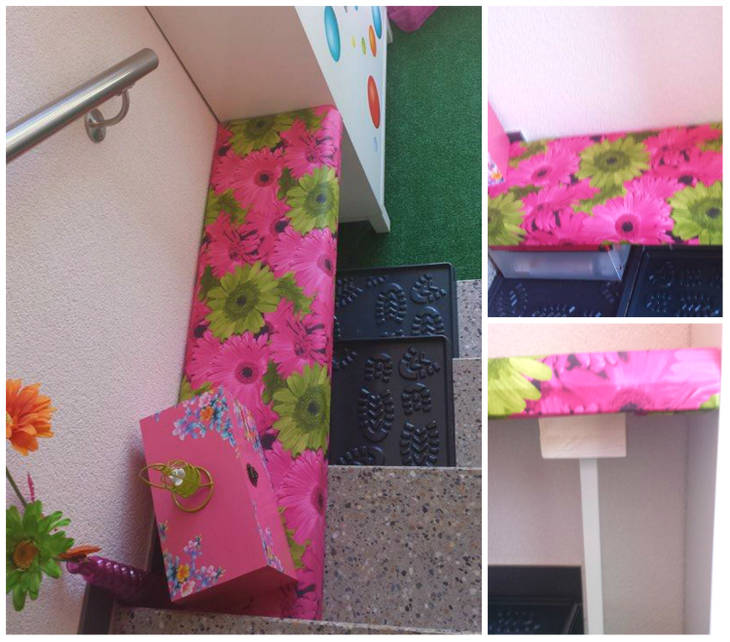 Aménagement et décoration d'une entrée avec escalier