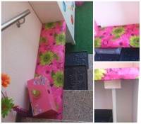 Aménagement et décoration d'une entrée avec escalier