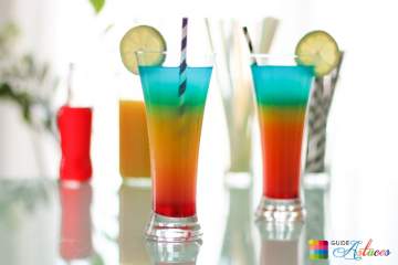 Cocktail rainbow recette sans alcool