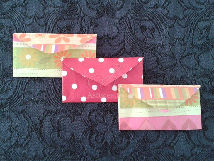 Enveloppes cœurs personnalisées