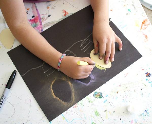 Dessiner une guirlande lumineuse