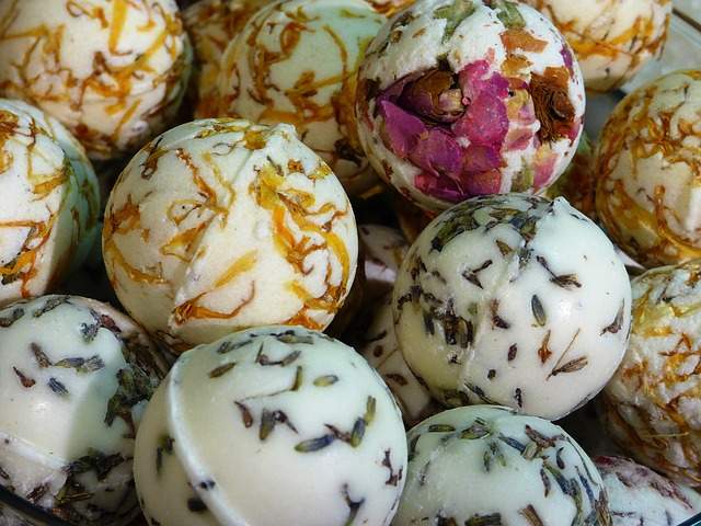 bombes pour le bain