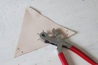 Rangement en cuir pour bijoux