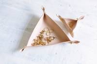 Rangement en cuir pour bijoux