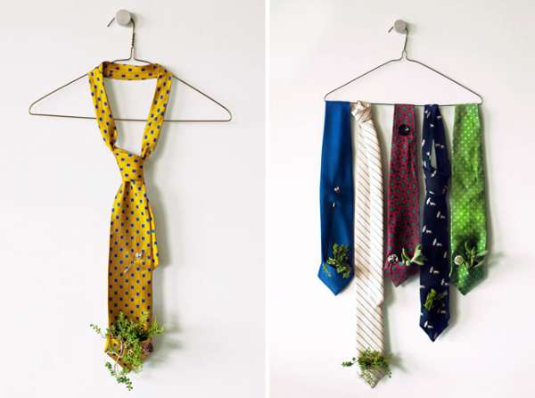 Cravates fleuries
