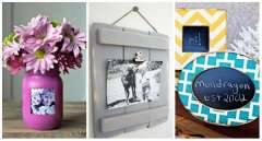 18 Idées à croquer de cadres photo DIY