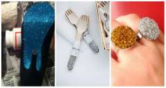 22 Idées brillantes à faire avec des paillettes