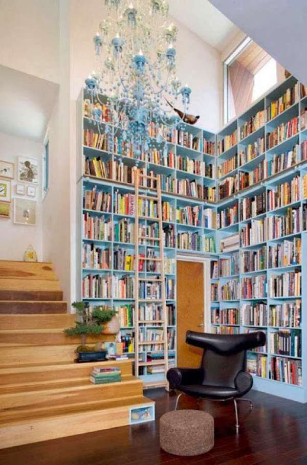 Une bibliothèque élégante