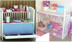 18 Idées ingénieuses pour recycler un lit bébé