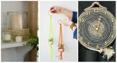 18 Idées de décorations surprenantes à faire avec des cordes et de la ficelle