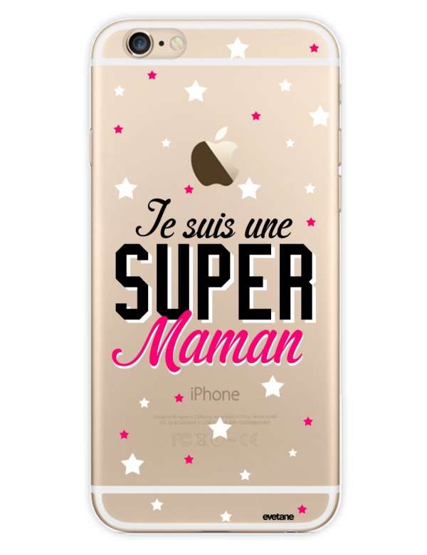 Coque de téléphone portable Super maman