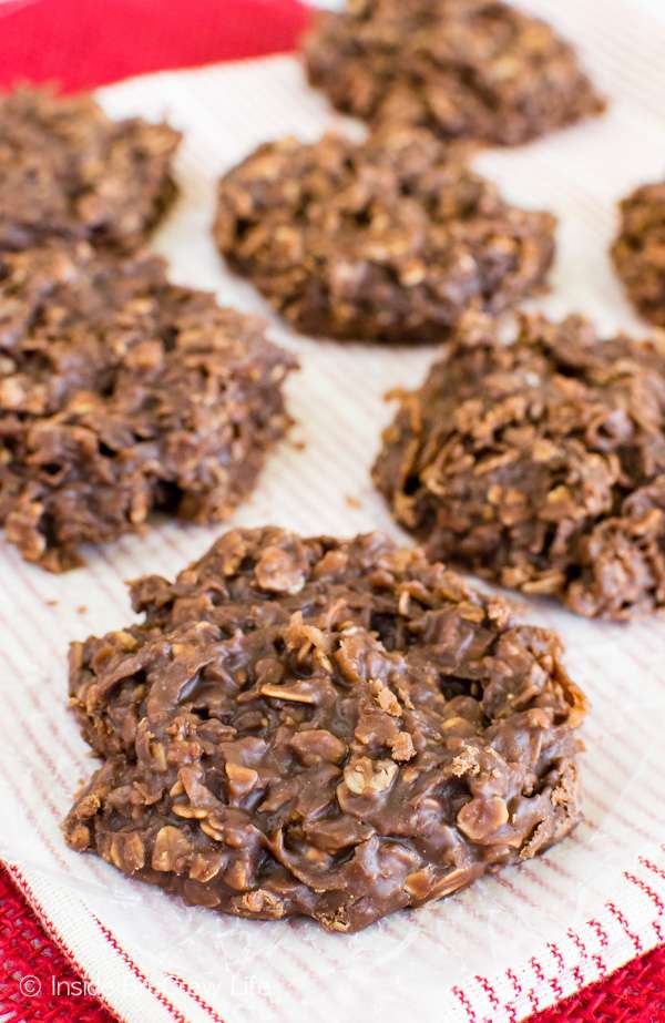 Cookies sans cuisson au Nutella