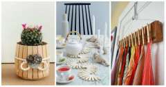 20 Projets créatifs avec des pinces à linge en bois