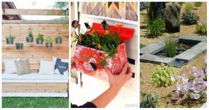 10 idées DIY pour décorer un petit jardin
