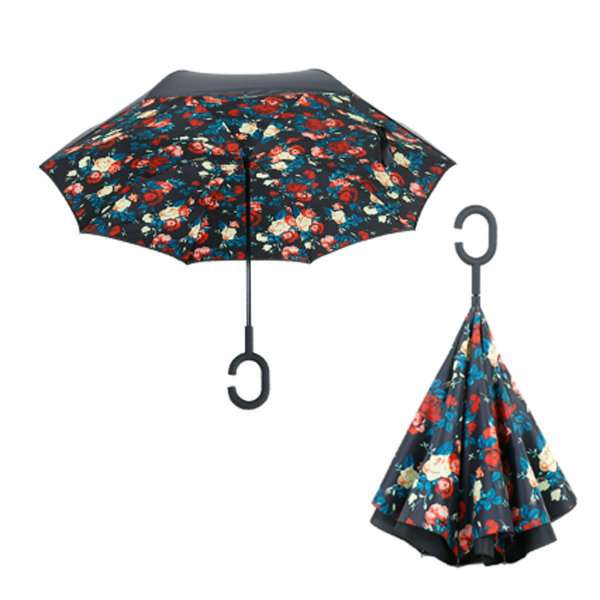 Parapluie ouverture inversée