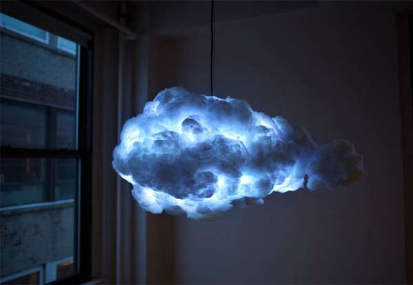 Une lampe-nuage dans votre chambre