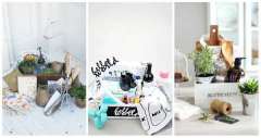 24 idées de cadeaux DIY à composer et à offrir dans un panier