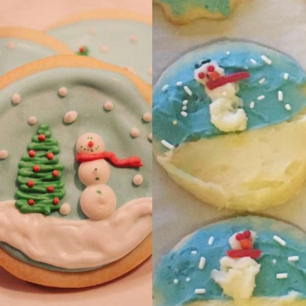Ces cookies bonhomme de neige