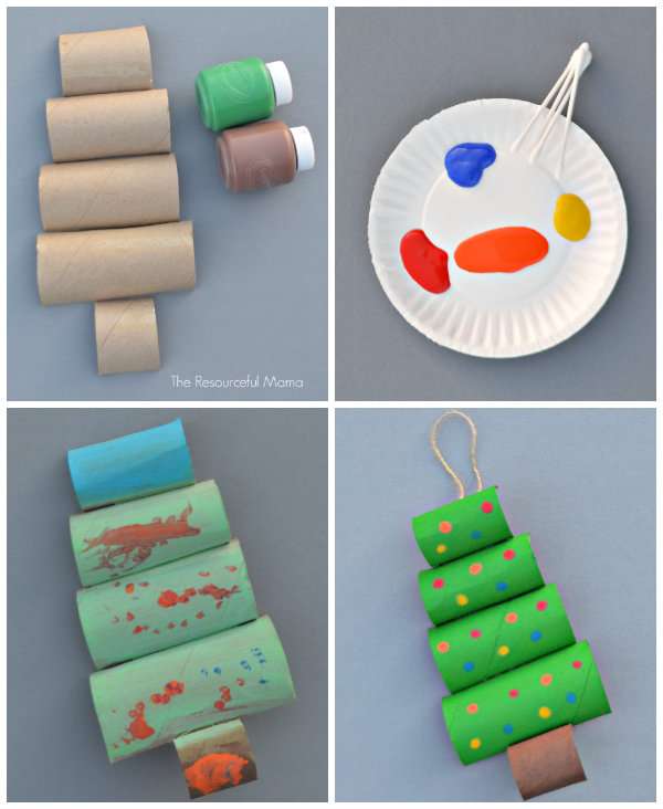 17 Activités manuelles de Noël pour enfants avec des rouleaux de papier toilette - Guide Astuces