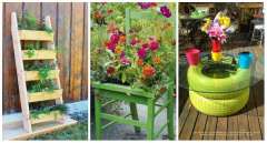 18 idées de mobilier de jardin DIY qui vont transformer votre extérieur