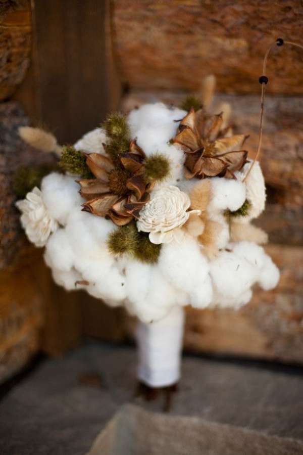Bouquet de coton