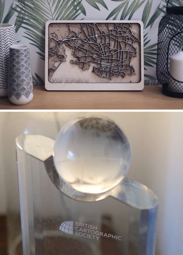Ce design cartographique a bien mérité le prix
