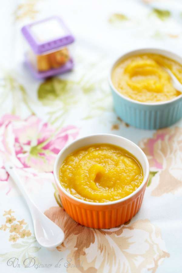 Compote pomme-mangue