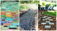 13 magnifiques allées de jardin DIY