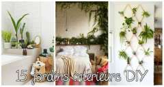 15 Idées de jardins en appartement DIY