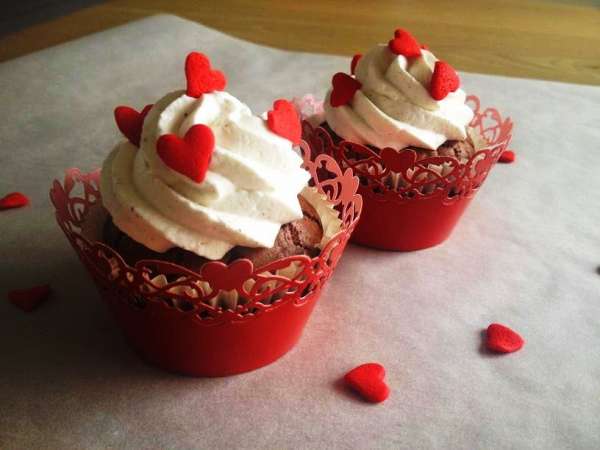 Cupcakes Saint-Valentin