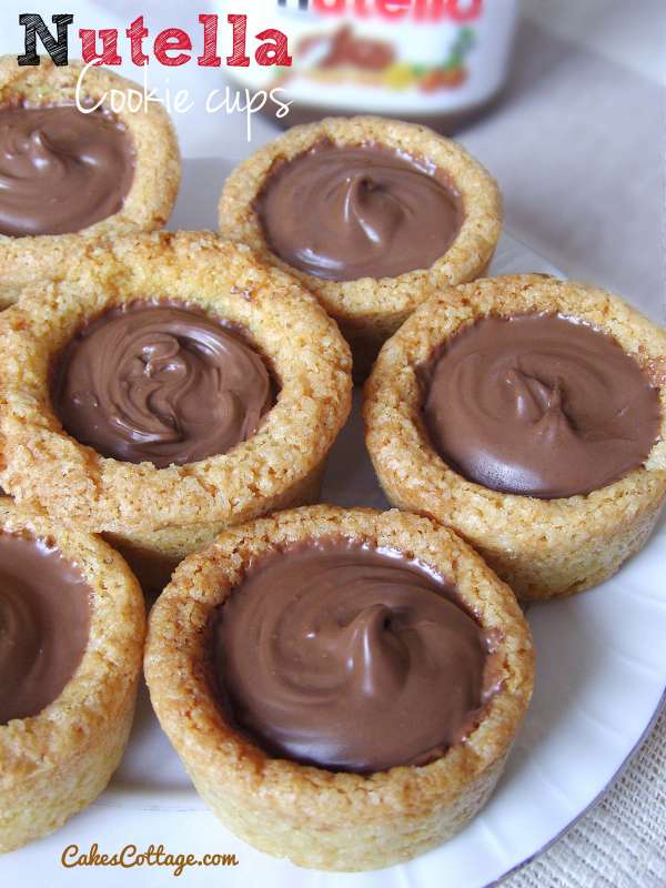 Mini tartes Nutella Cookie