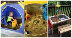 12 bacs à sable à fabriquer soi-même pour ses enfants