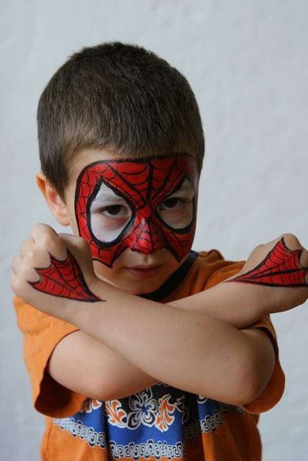 Maquillage Spiderman